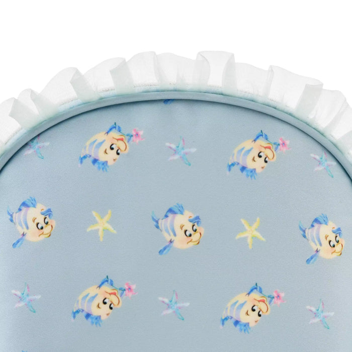 JDS - The Little Mermaid Flounder Frill Pouch