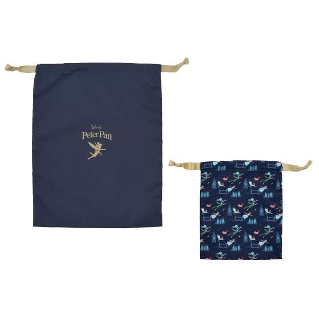 JDS - Peter Pan Travel Collection x Peter Pan Drawstring Pouch Set (Release Date: Aug 26, 2025)