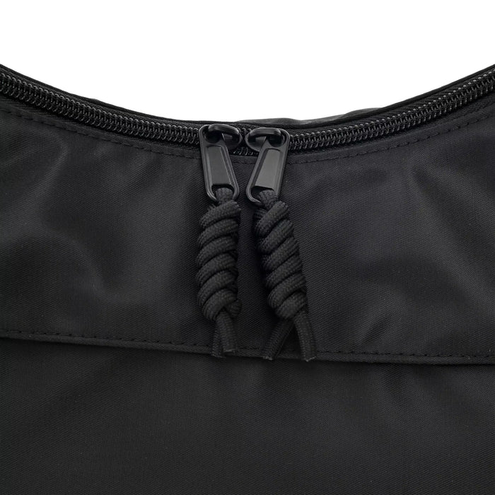 JDS - Casual Bag x Mickey Mouse "Half Moon Black Paracord" Shoulder Bag with Carabiner  (Release Date: Jul 22, 2025)