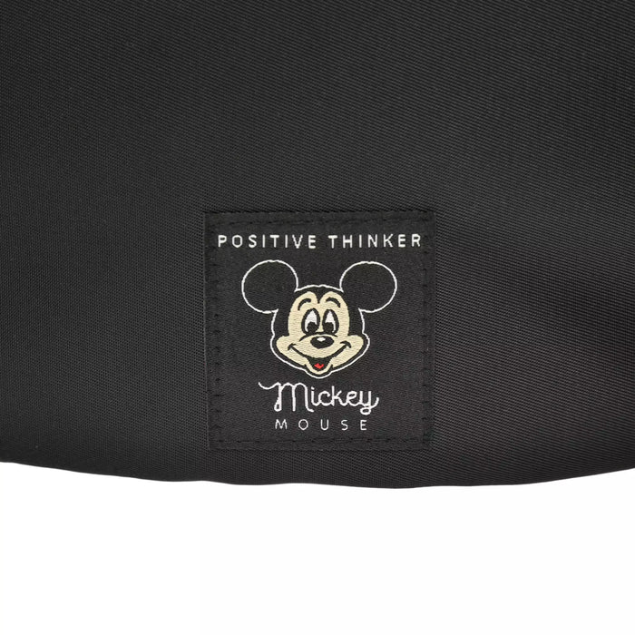 JDS - Casual Bag x Mickey Mouse "Half Moon Black Paracord" Shoulder Bag with Carabiner  (Release Date: Jul 22, 2025)