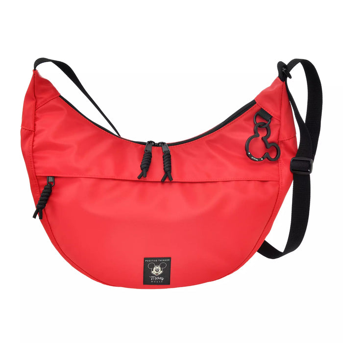 JDS - Casual Bag x Mickey Mouse "Half Moon Red Paracord" Shoulder Bag with Carabiner  (Release Date: Jul 22, 2025)