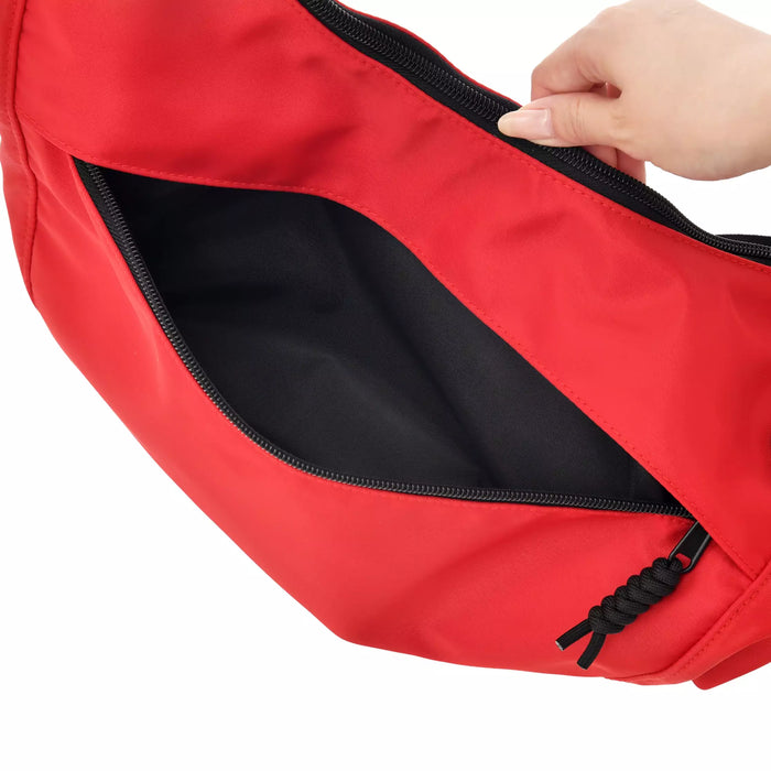 JDS - Casual Bag x Mickey Mouse "Half Moon Red Paracord" Shoulder Bag with Carabiner  (Release Date: Jul 22, 2025)