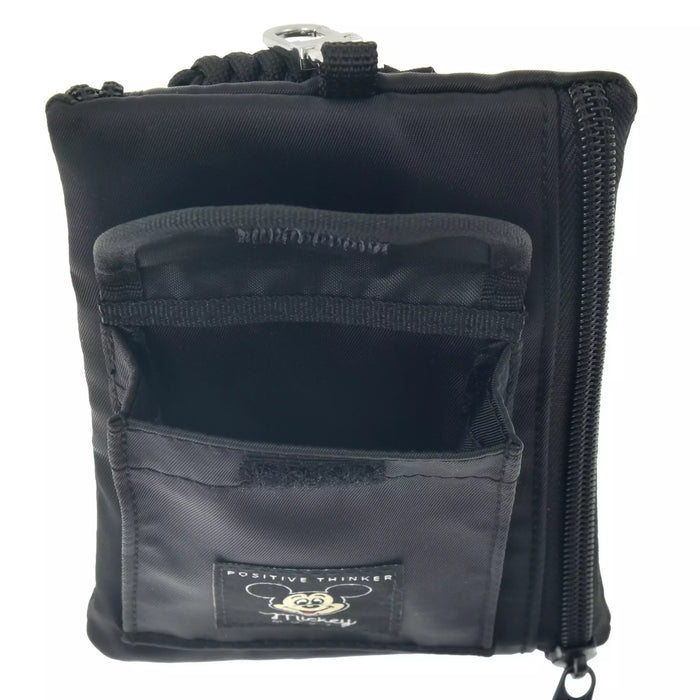 JDS - Casual Bag x Mickey Mouse "Black Paracord" Mini Shoulder Bag with Carabiner (Release Date: Jul 22, 2025)