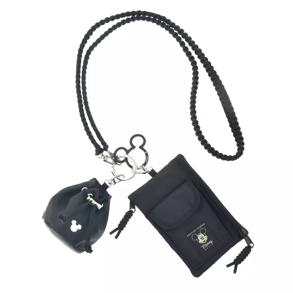JDS - Casual Bag x Mickey Mouse "Black Paracord" Mini Shoulder Bag with Carabiner (Release Date: Jul 22, 2025)