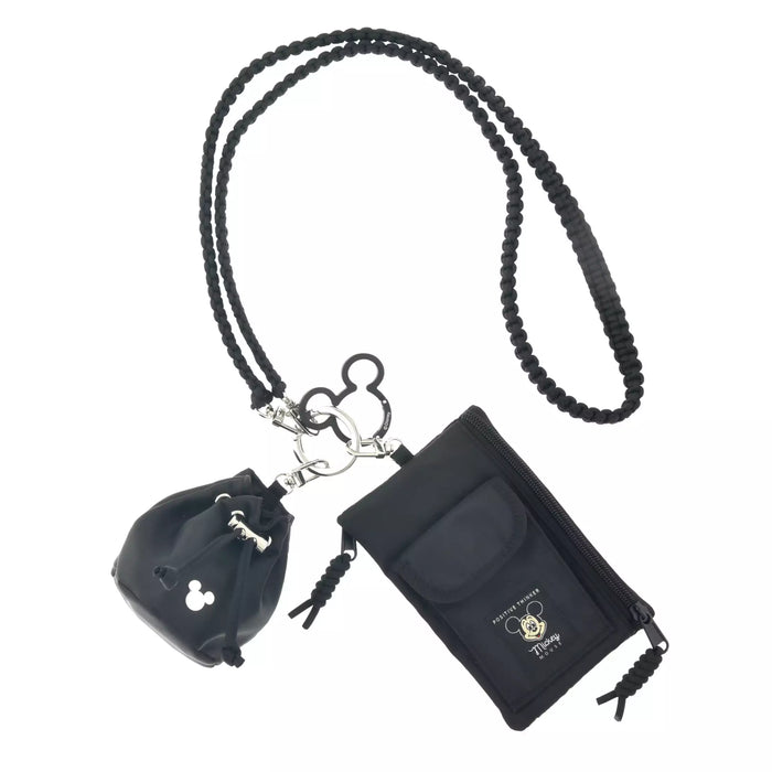JDS - Casual Bag x Mickey Mouse "Black Paracord" Mini Shoulder Bag with Carabiner (Release Date: Jul 22, 2025)