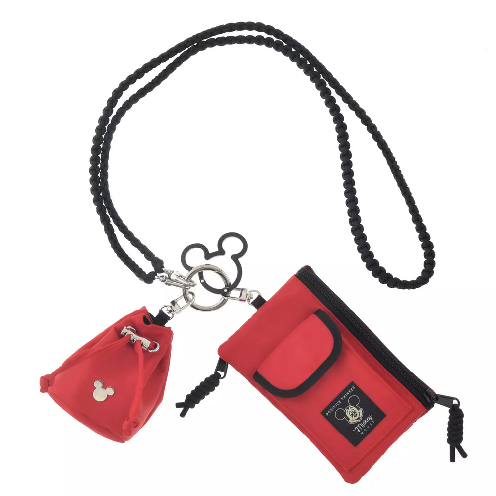 JDS - Casual Bag x Mickey Mouse "Red Paracord" Mini Shoulder Bag with Carabiner (Release Date: Jul 22, 2025)