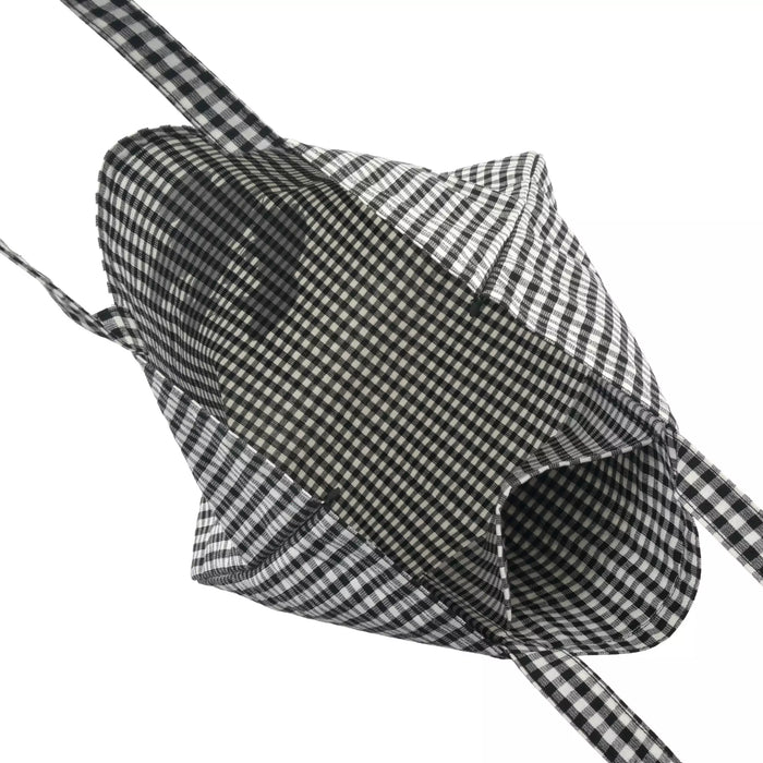 JDS - TOTE BAG Collection x Mickey Mouse Gingham Check Flat Tote Bag