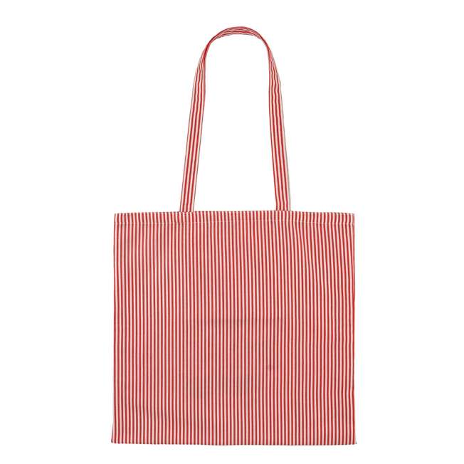 JDS - TOTE BAG Collection x Mickey Mouse Stripe Flat Tote Bag