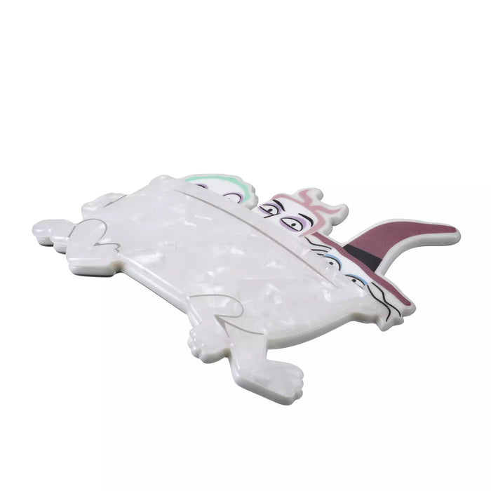 JDS -  2025 Tim Burton's The Nightmare Before Christmas x Lock, Shock & Barrel Die-Cut Barrette (Release Date: Sept 16, 2025)