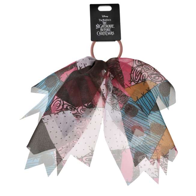 JDS -  2025 Tim Burton's The Nightmare Before Christmas x Sally Long Ribbon Pattern Hair Ponytail  (Release Date: Sept 16, 2025)
