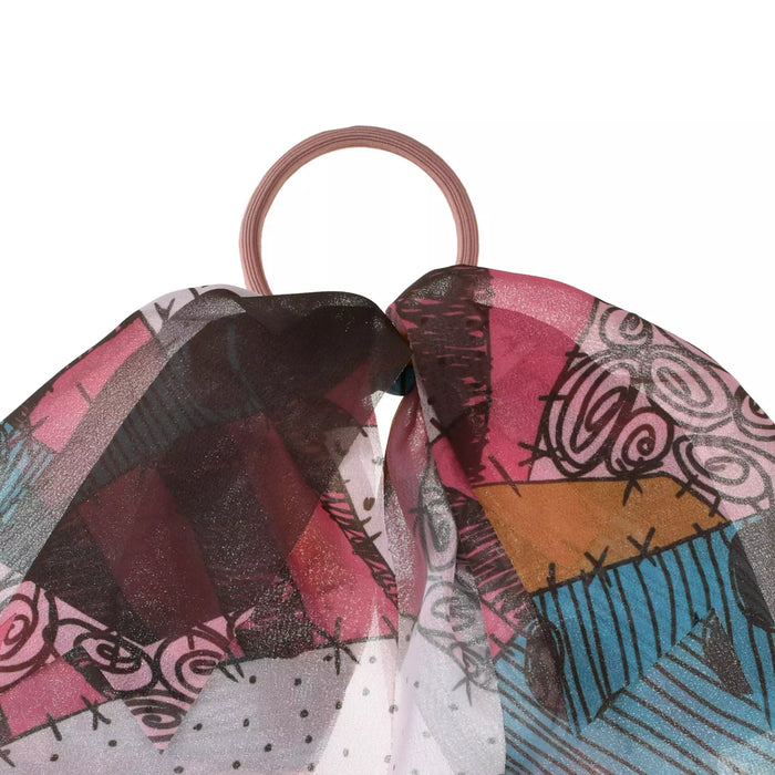 JDS -  2025 Tim Burton's The Nightmare Before Christmas x Sally Long Ribbon Pattern Hair Ponytail  (Release Date: Sept 16, 2025)