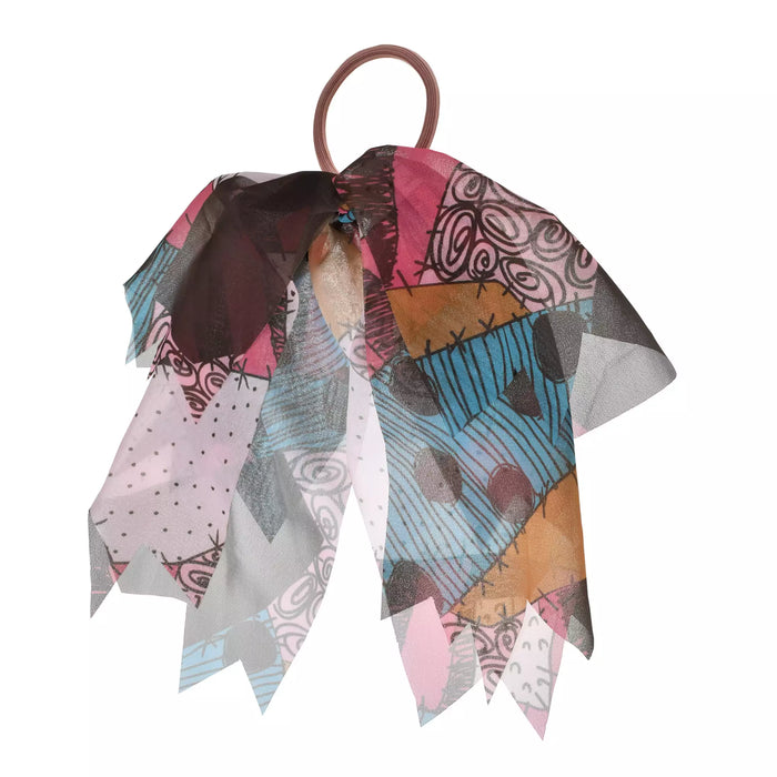 JDS -  2025 Tim Burton's The Nightmare Before Christmas x Sally Long Ribbon Pattern Hair Ponytail  (Release Date: Sept 16, 2025)