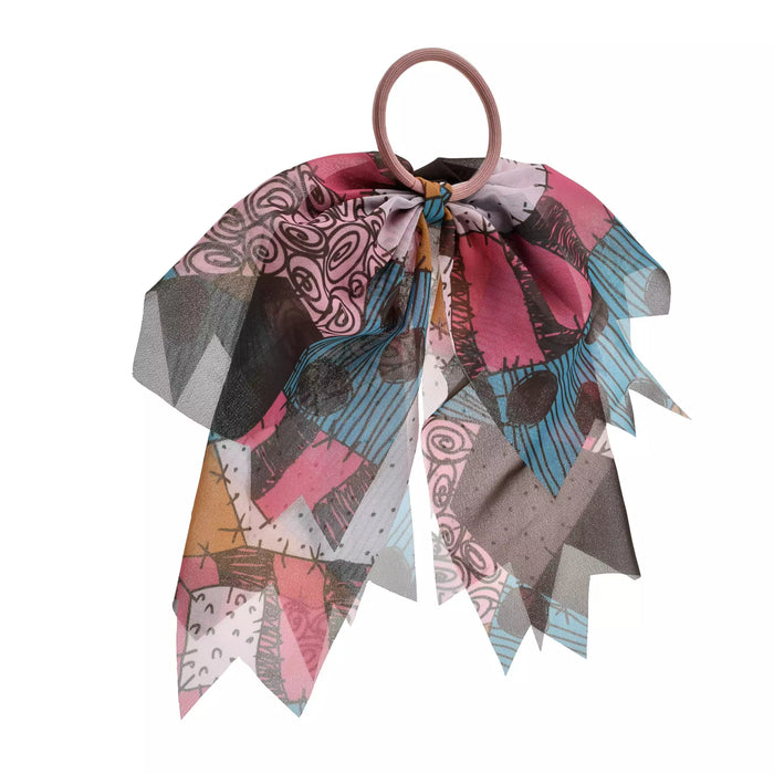 JDS -  2025 Tim Burton's The Nightmare Before Christmas x Sally Long Ribbon Pattern Hair Ponytail  (Release Date: Sept 16, 2025)