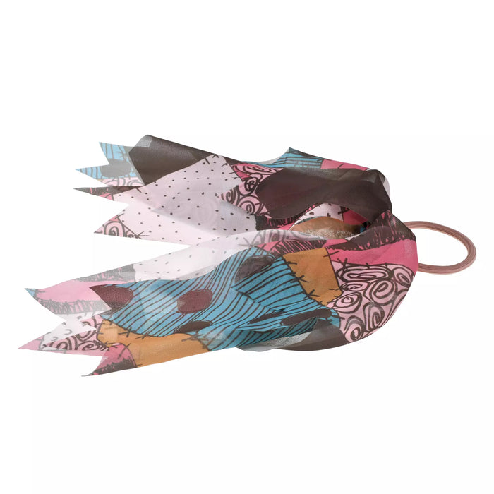 JDS -  2025 Tim Burton's The Nightmare Before Christmas x Sally Long Ribbon Pattern Hair Ponytail  (Release Date: Sept 16, 2025)