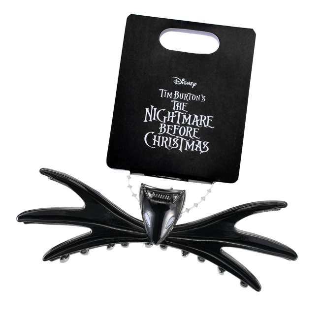 JDS -  2025 Tim Burton's The Nightmare Before Christmas x Jack Skellington Bat Hairclip  (Release Date: Sept 16, 2025)