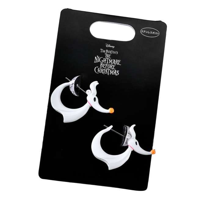 JDS -  2025 Tim Burton's The Nightmare Before Christmas x Zero Hoop Earrings (Release Date: Sept 16, 2025)