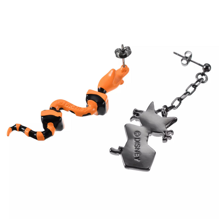 JDS -  2025 Tim Burton's The Nightmare Before Christmas x Snake Asymmetrical Earrings (Release Date: Sept 16, 2025)