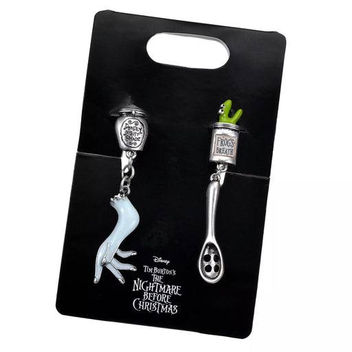 JDS -  2025 Tim Burton's The Nightmare Before Christmas x Sally Swing Asymmetrical Earrings (Release Date: Sept 16, 2025)