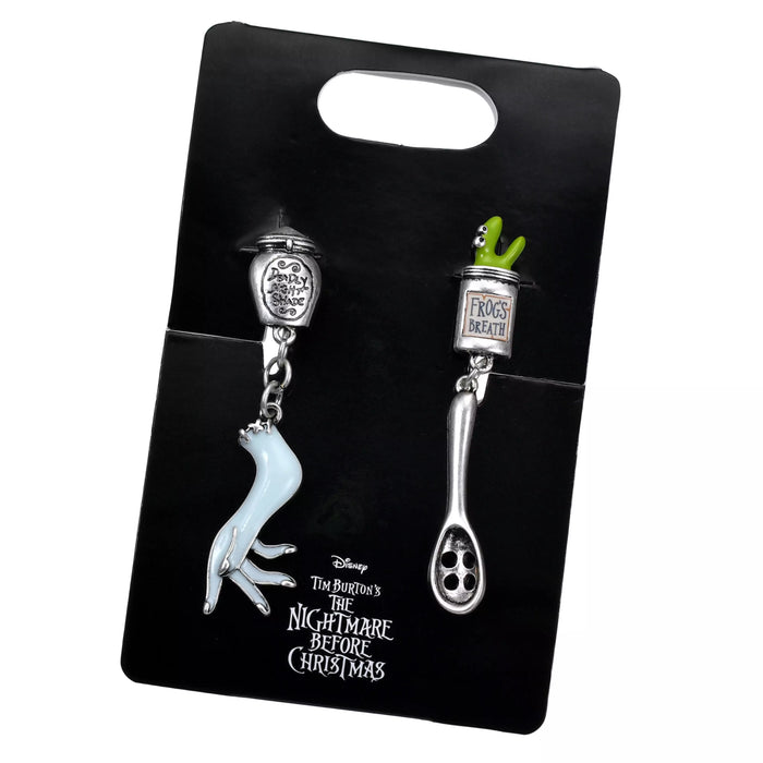 JDS -  2025 Tim Burton's The Nightmare Before Christmas x Sally Swing Asymmetrical Earrings (Release Date: Sept 16, 2025)