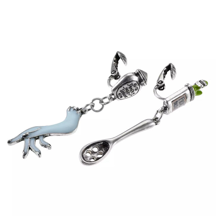 JDS -  2025 Tim Burton's The Nightmare Before Christmas x Sally Swing Asymmetrical Earrings (Release Date: Sept 16, 2025)