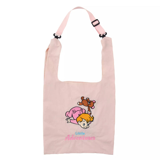 JDS - Michael & Michael Teddy Bear 2 Ways Embroidery Tote Bag