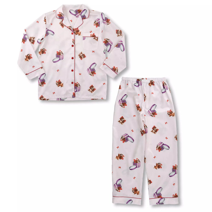 JDS -  Lady and the Tramp 70h Anniversary x Long Sleeve Pajamas for Adults (Release Date: Sept 9, 2025)