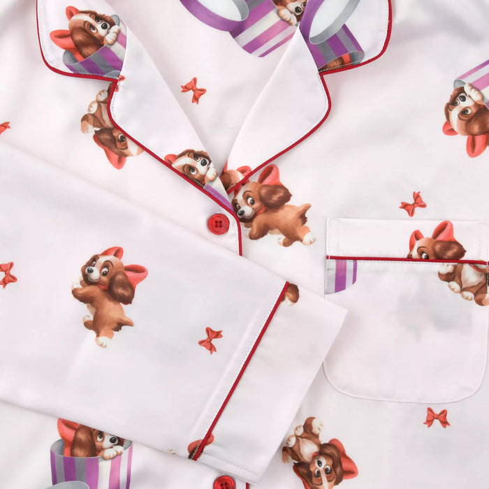 JDS -  Lady and the Tramp 70h Anniversary x Long Sleeve Pajamas for Adults (Release Date: Sept 9, 2025)