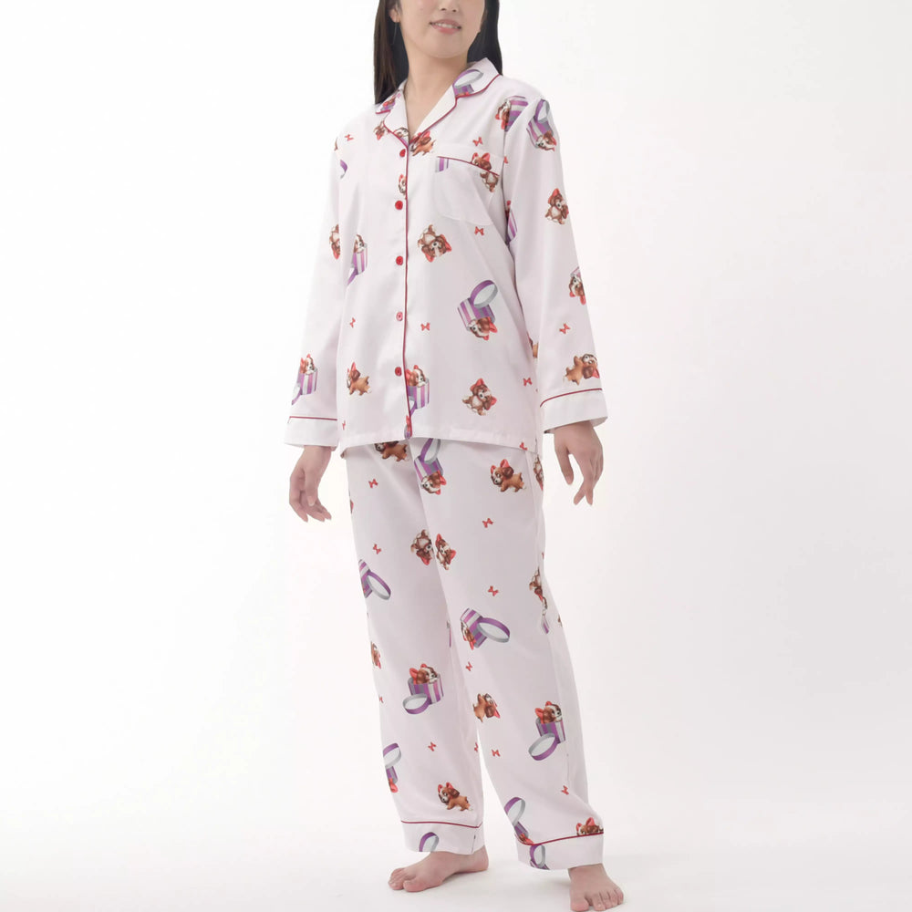 JDS -  Lady and the Tramp 70h Anniversary x Long Sleeve Pajamas for Adults (Release Date: Sept 9, 2025)