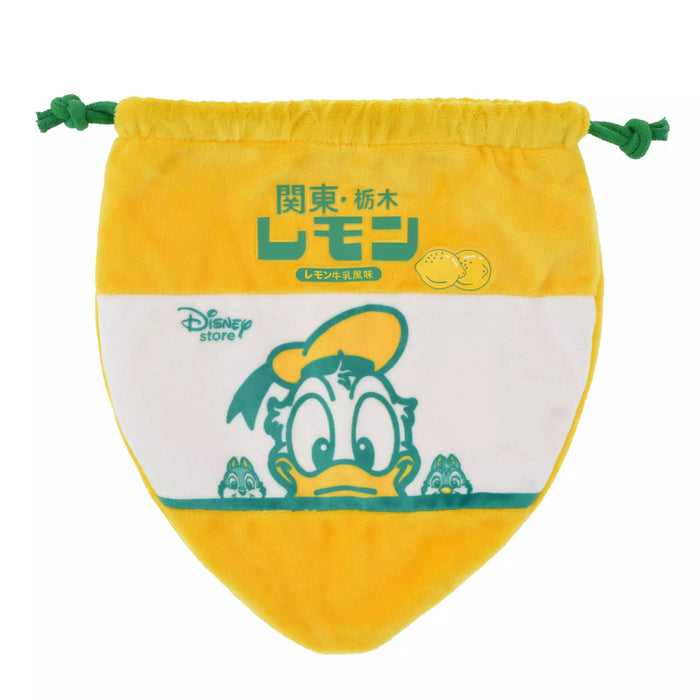 JDS - LEMON GYUNYU x Donald, Chip & Dale Kanto/Tochigi Lemon Cookies in a Drawstring Bag (Release Date: July 4, 2025)