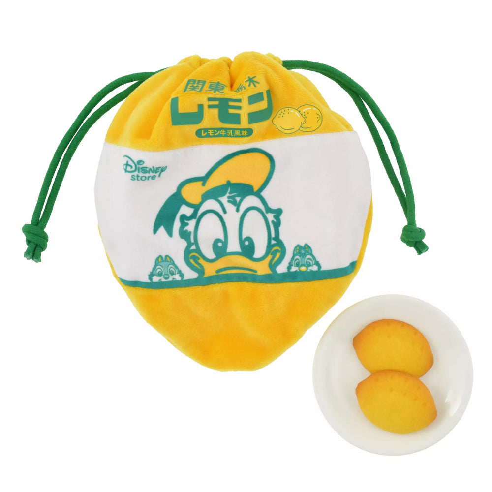 JDS - LEMON GYUNYU x Donald, Chip & Dale Kanto/Tochigi Lemon Cookies in a Drawstring Bag (Release Date: July 4, 2025)