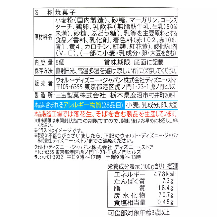 JDS - LEMON GYUNYU x Donald, Chip & Dale Kanto/Tochigi Lemon Cookies (Release Date: July 4, 2025)