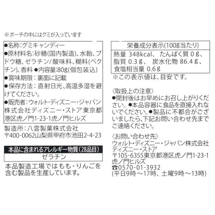 JDS - ASIAN SWEETS x Mickey Gummy in a Pouch (Release Date: July 29, 2025)