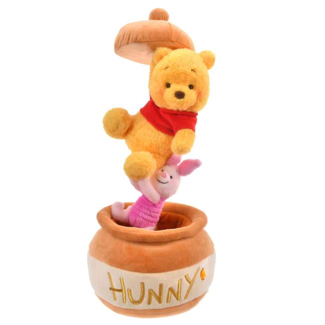 JDS - [Disney Store.jp exclusive] Honey Day 2025 x Winnie the Pooh & Piglet "Coming out from Honey Pot" Plush Toy (Release Date: Jul 29, 2025)