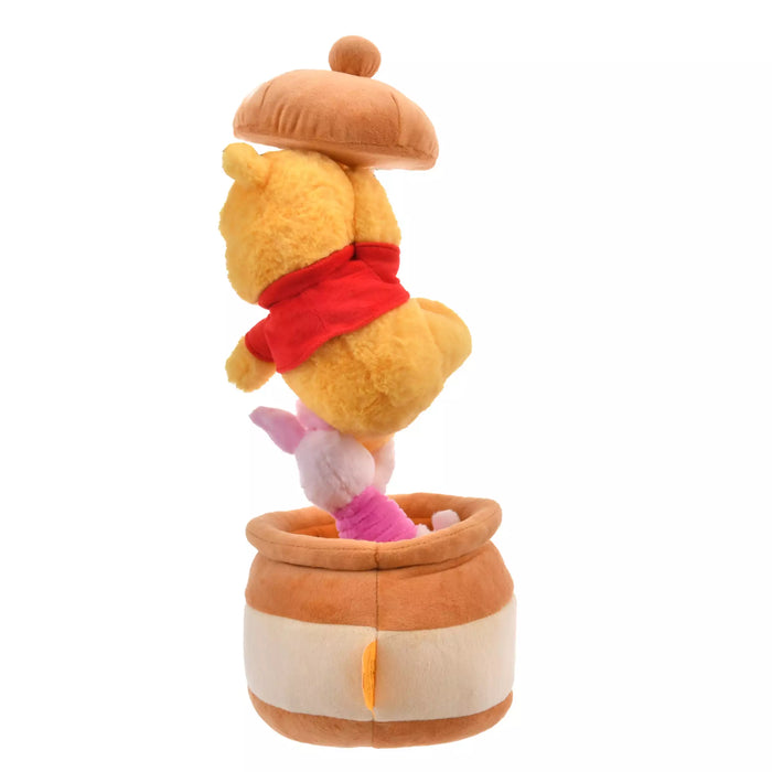 JDS - [Disney Store.jp exclusive] Honey Day 2025 x Winnie the Pooh & Piglet "Coming out from Honey Pot" Plush Toy (Release Date: Jul 29, 2025)