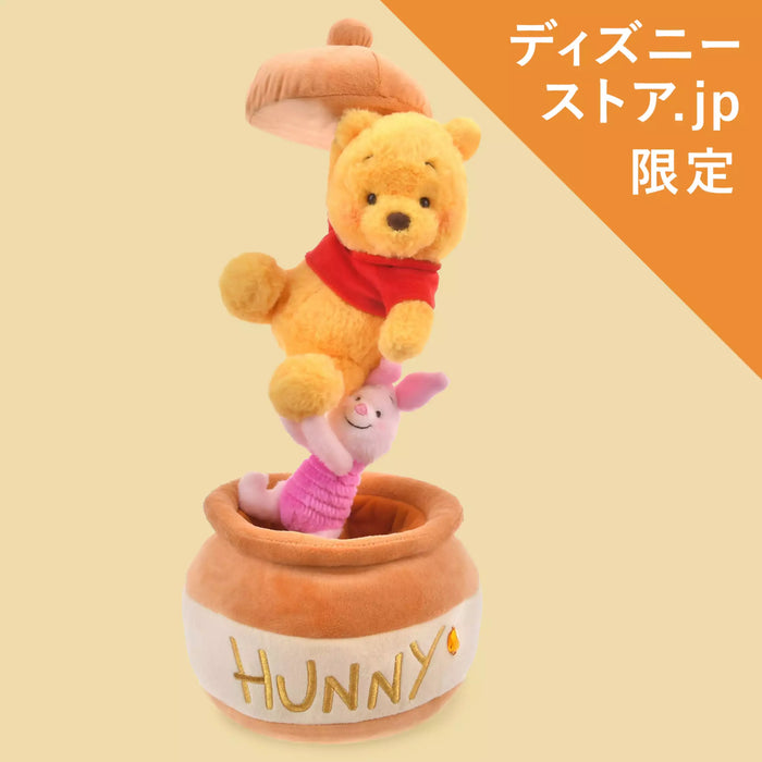 JDS - [Disney Store.jp exclusive] Honey Day 2025 x Winnie the Pooh & Piglet "Coming out from Honey Pot" Plush Toy (Release Date: Jul 29, 2025)