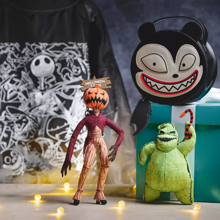 JDS -  2025 Tim Burton's The Nightmare Before Christmas x Oogie Boogie & Snake Plush Keychain (Release Date: Sept 16, 2025)