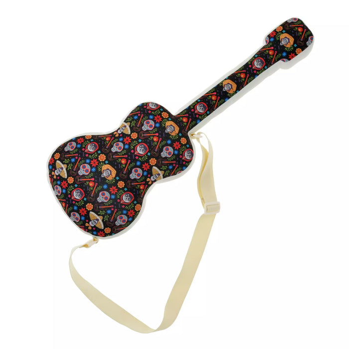 JDS -  Disney & Pixar's "Coco"Movie Merchandise 2025 x Miguel, Hector, and Ernesto de la Cruz Guitar Shaped Cushion (Release Date: Aug 19, 2025)