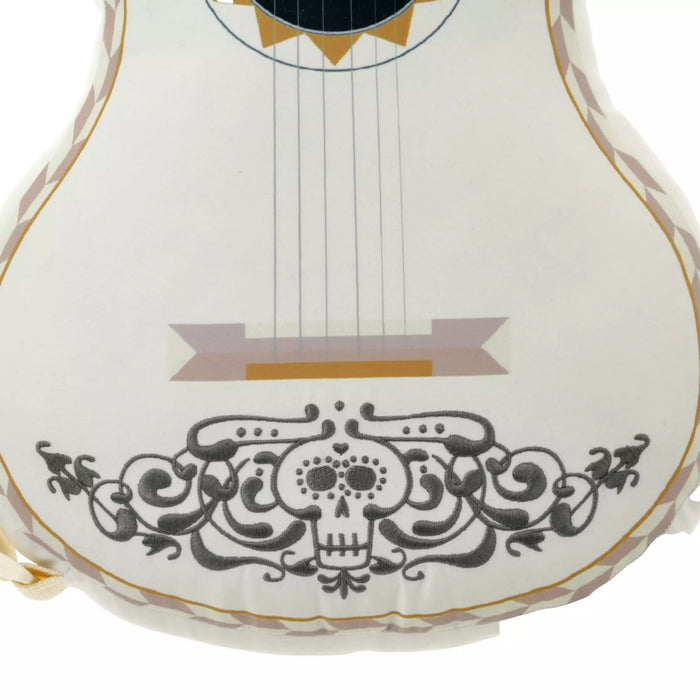 JDS -  Disney & Pixar's "Coco"Movie Merchandise 2025 x Miguel, Hector, and Ernesto de la Cruz Guitar Shaped Cushion (Release Date: Aug 19, 2025)