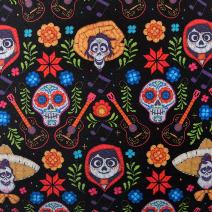 JDS -  Disney & Pixar's "Coco"Movie Merchandise 2025 x Miguel, Hector, and Ernesto de la Cruz Guitar Shaped Cushion (Release Date: Aug 19, 2025)