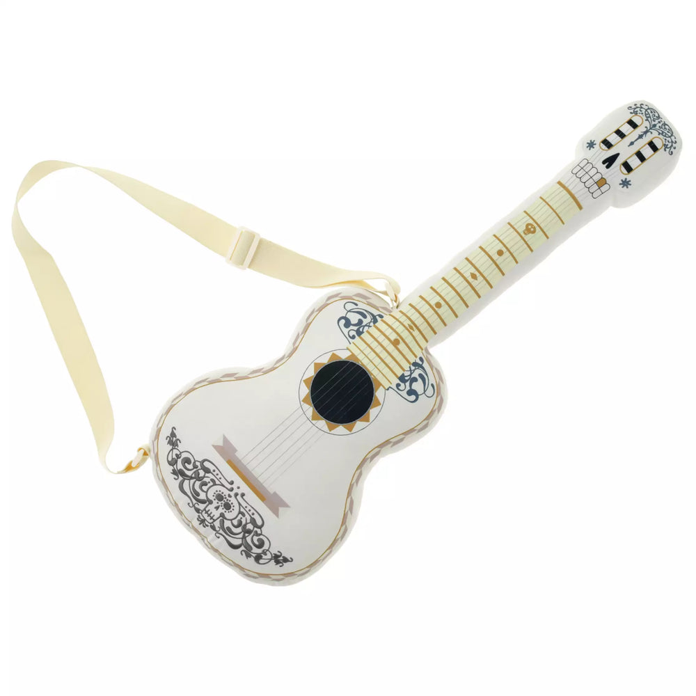 JDS -  Disney & Pixar's "Coco"Movie Merchandise 2025 x Miguel, Hector, and Ernesto de la Cruz Guitar Shaped Cushion (Release Date: Aug 19, 2025)