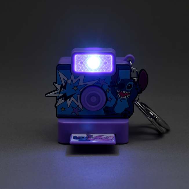 JDS - Key Chain Fes x Stitch & Angel "Sound & Light Up" Camera Shaped Keychain (Release Date: Jun 24, 2025)