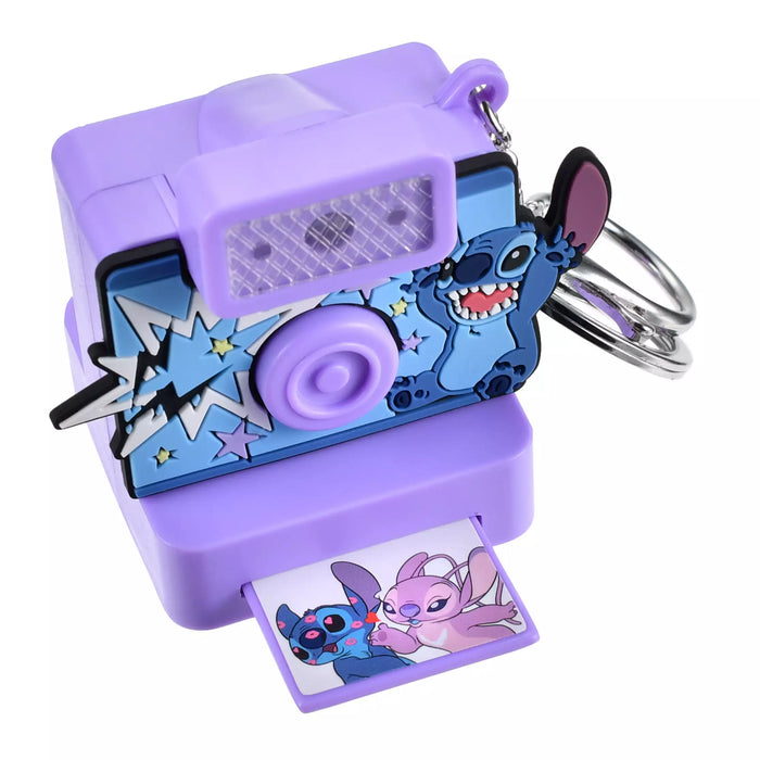 JDS - Key Chain Fes x Stitch & Angel "Sound & Light Up" Camera Shaped Keychain (Release Date: Jun 24, 2025)