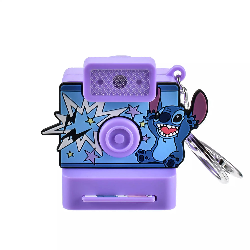 JDS - Key Chain Fes x Stitch & Angel "Sound & Light Up" Camera Shaped Keychain (Release Date: Jun 24, 2025)