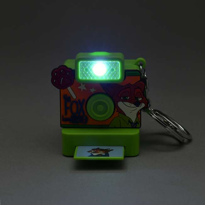 JDS - Key Chain Fes x Nick Wilde "Sound & Light Up" Camera Shaped Keychain (Release Date: Jun 24, 2025)