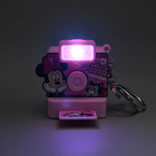 JDS - Key Chain Fes x Minnie & Figaro "Sound & Light Up" Camera Shaped Keychain (Release Date: Jun 24, 2025)