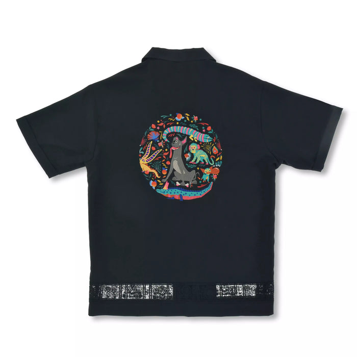 JDS -  Disney & Pixar's "Coco"Movie Merchandise 2025 x Dante Embroidered Short Sleeve Shirt for Adults (Release Date: Aug 19, 2025)