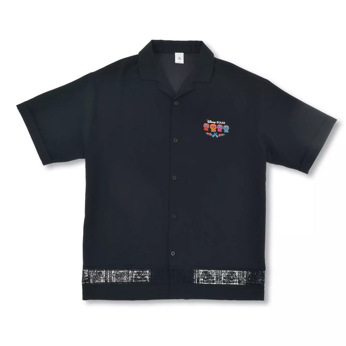 JDS -  Disney & Pixar's "Coco"Movie Merchandise 2025 x Dante Embroidered Short Sleeve Shirt for Adults (Release Date: Aug 19, 2025)