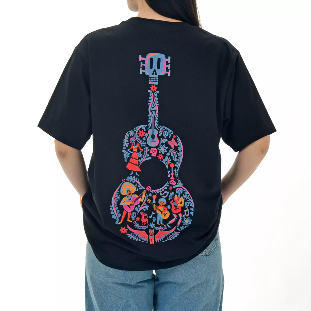 JDS -  Disney & Pixar's "Coco"Movie Merchandise 2025 x Coco Embroidered Short Sleeve T Shirt for Adults (Release Date: Aug 19, 2025)