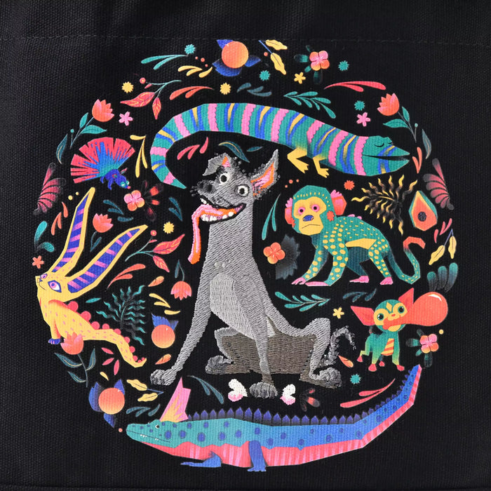 JDS -  Disney & Pixar's "Coco"Movie Merchandise 2025 x Dante Tote Bag with Embroidered Charm (Release Date: Aug 19, 2025)