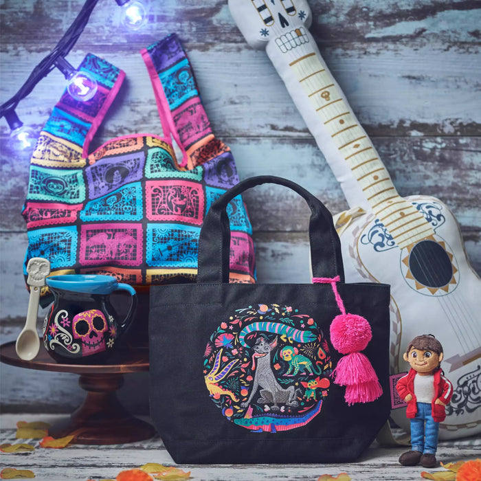 JDS -  Disney & Pixar's "Coco"Movie Merchandise 2025 x Dante Tote Bag with Embroidered Charm (Release Date: Aug 19, 2025)